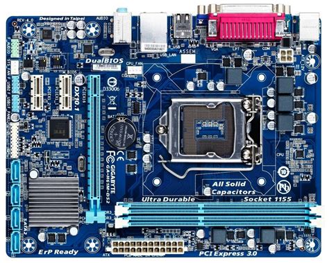 Gigabyte Ga H61m Ds2 Lga 1155 Intel H61 Micro Atx Intel Motherboard