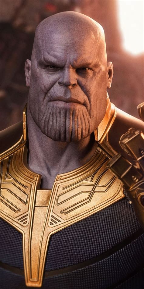 Thanos Avengers Infinity War Toy Art 1080x2160 Wallpaper Thanos