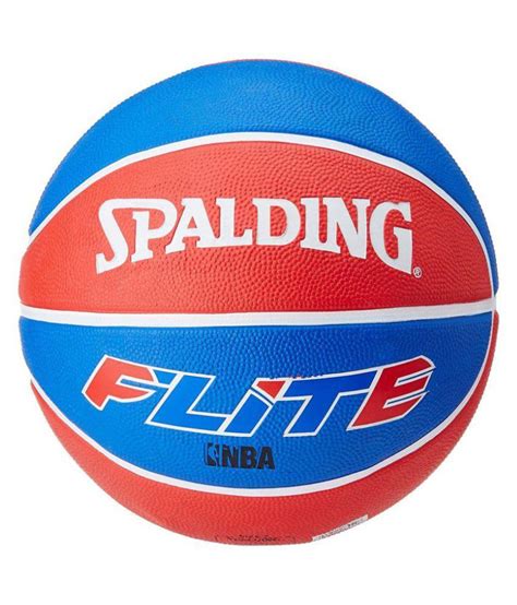 Spalding 7 Multicolour Rubber Basketball Ball Buy Online At Best