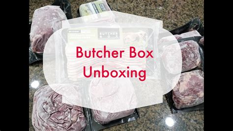 June Butcher Box Unboxing All Beef Box Terrific Planner Youtube