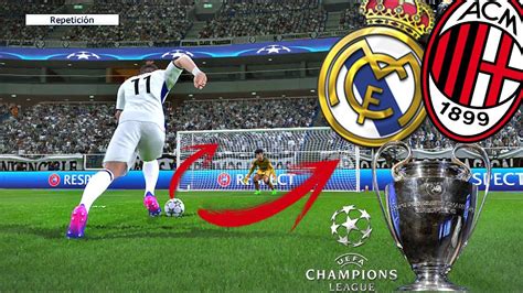 CHAMPIONS LEAGUE AC Milan vs Real madrid ¿YOSHITO FICHARÁ ...