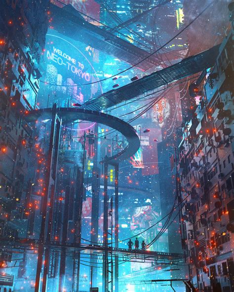 Sci Fi Cyberpunk Illustrations By Dangiuz Aka Leopoldo Dangelo