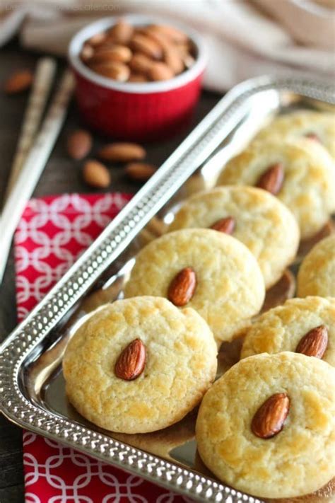 Chinese Almond Cookies Dessert Now Dinner Later