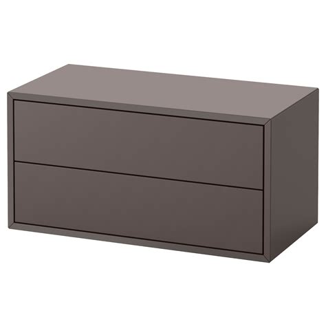 We appreciate each and every one of you for choosing an ikea store and wanting to make your life better at home. EKET Schrank mit 2 Schubladen - dunkelgrau - IKEA Schweiz