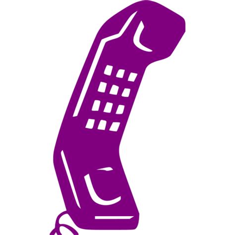 Purple Phone 6 Icon Free Purple Phone Icons