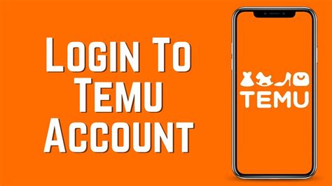 How To Login To Temu Account - YouTube