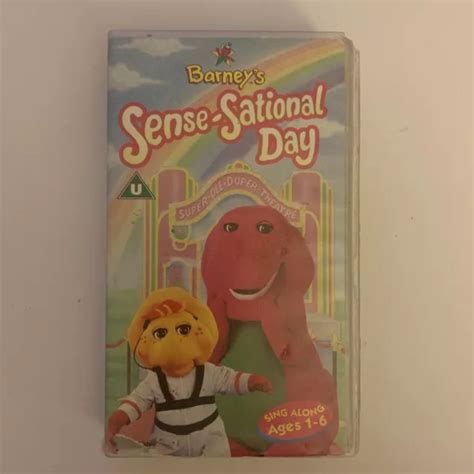 Barneys Sense Sational Day Vhs Video Tape Kids Classic 970 Picclick