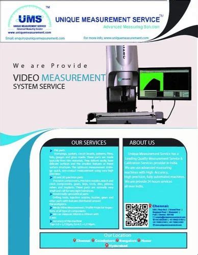 Video Measuring Profile Projector Inspection Service At Rs 750hour In