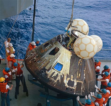 1970 Where Did Apollo 13 Fall After It Barely Managed To Return To