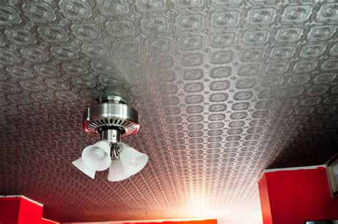 Usually referred to as the fifth wall of a room, the ceiling is one other strategy to seize the hand of a possibility to brighten and add texture, sample and coloration to the house. My Old Country Home: Faux Tin Tile Ceiling Reveal!
