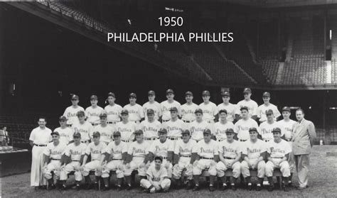 1950 Philadelphia Phillies 8x10 Team Photo Baseball Mlb Picture