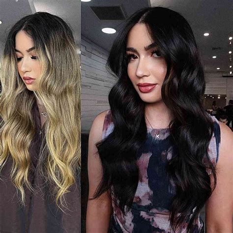 29 best matching dark hair colors for every skin tone