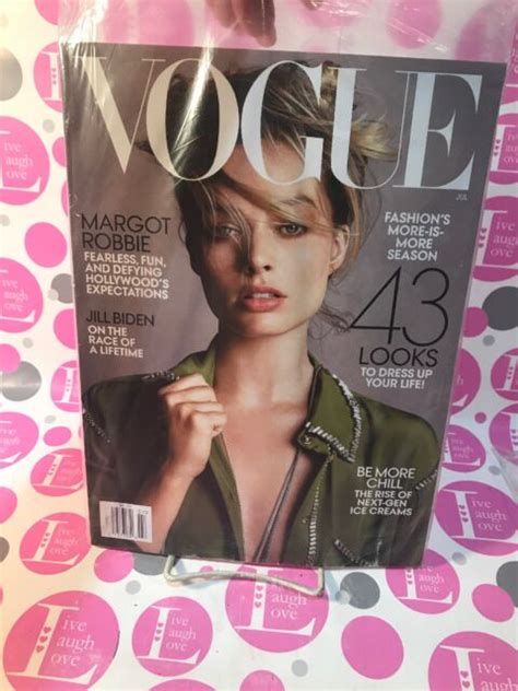 Sealed Vogue Magazine July 2019 Cover Margot Robbie Ebay