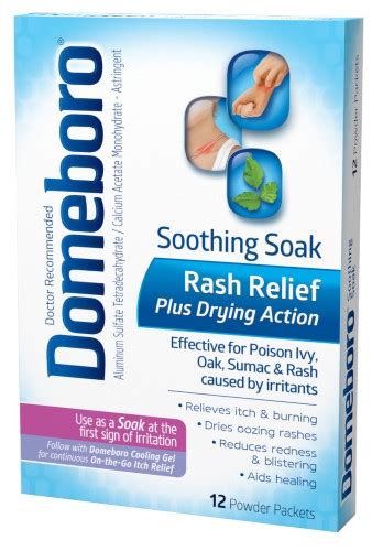 Domeboro Medicated Soak Rash Relief Powder Packets Wholesale
