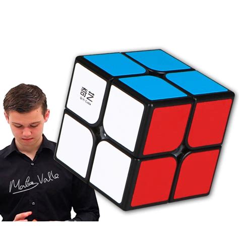 2x2x2 Magic Cube Speed Pocket Sticker 50mm Puzzle Rubiks Cube