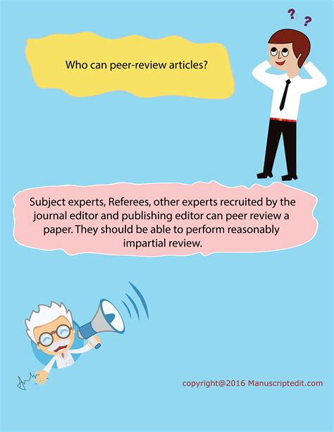 #Manuscriptedit @ Who can ‪#‎peerreview‬ articles? Subject experts, Referees, other experts 