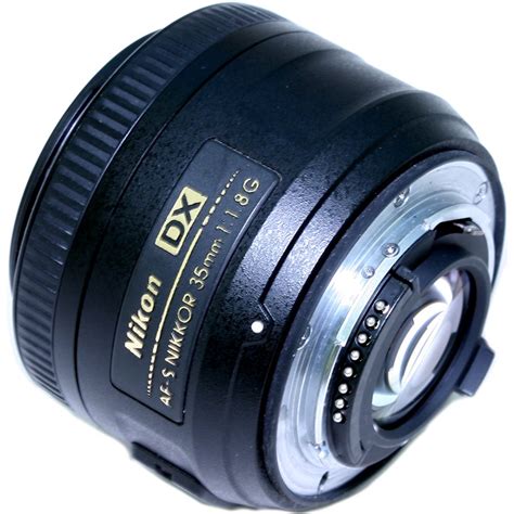 Used Nikon Af S Dx Nikkor 35mm F18g Lens Sn 2463142 Near New