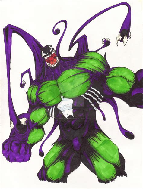 Venom Hulk Finished By Id Unleashed On Deviantart