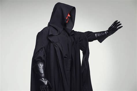 darth maul cosplay costume from star saga sith lord dark etsy