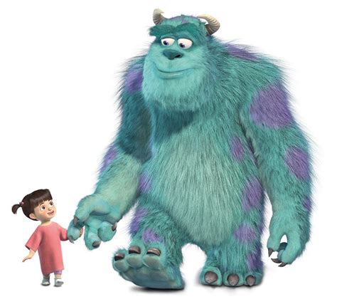 Sully And Boo Monsters Inc Characters Monsters Inc Boo Pixar Characters