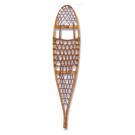Iverson Snowshoe Cross Country 10x46 Wooden Snowshoe With Neoprene
