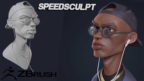 Speedsculpt Stylized Face Zbrush 2020 Youtube
