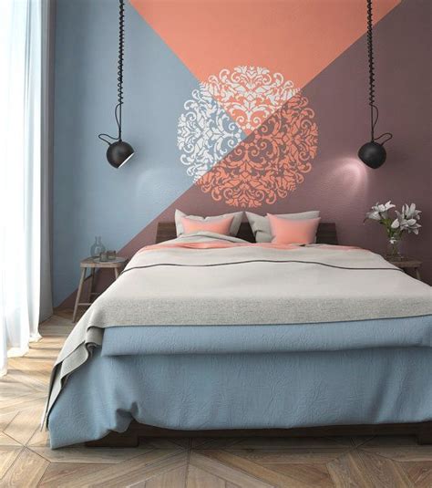 Round Symmetrical Mandala-Style Stencil - Modern Wall ...