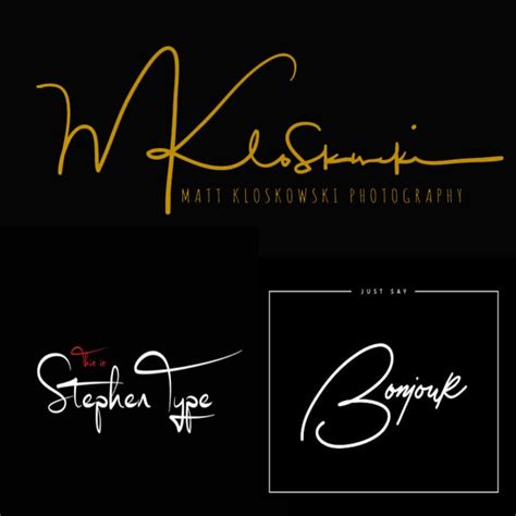 Design Unique And Professional Signature Logo By Royalgraphy Fiverr