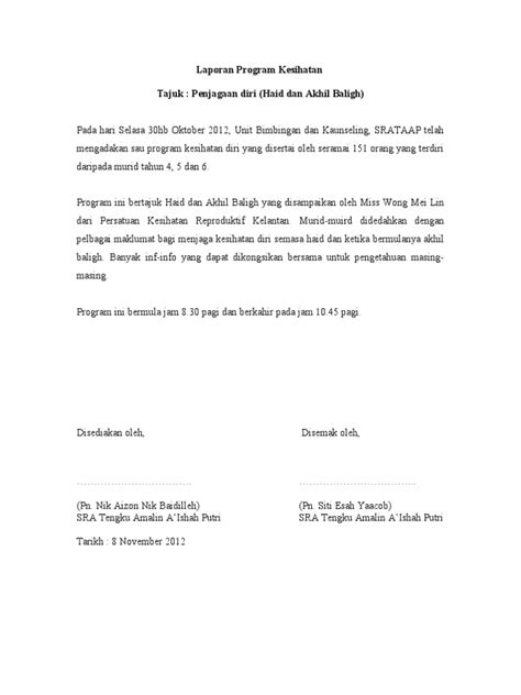 Maybe you would like to learn more about one of these? Laporan Program Kesihatan 2012