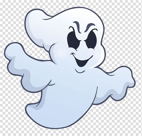 Halloween Cartoon Ghost Transparent Background Png Clipart Hiclipart