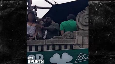 ezekiel elliott exposed a woman s breast during a st patrick s day event