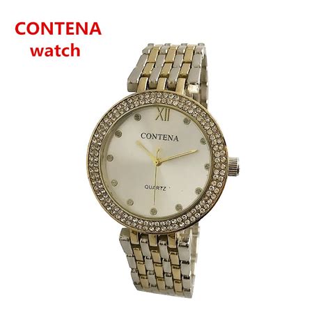 Silver Gold Famous Brand 2017 New Designer Contena Ladies Watches