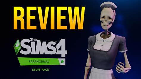 Horrifying The Sims 4 Paranormal Stuff Gameplay Review Youtube