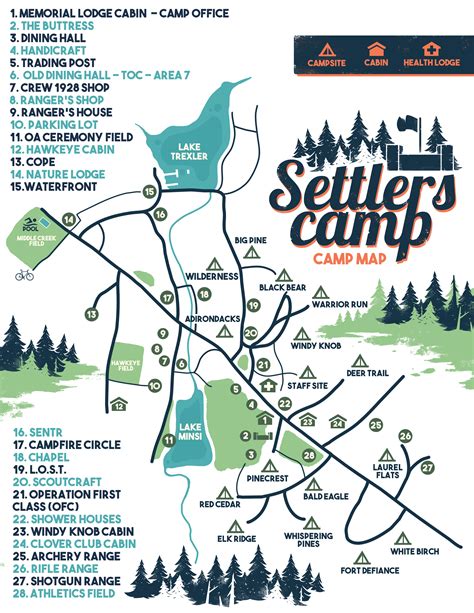Camp Directionscamp Maps