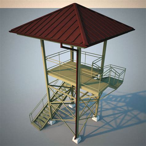 3d Model Guard Towers