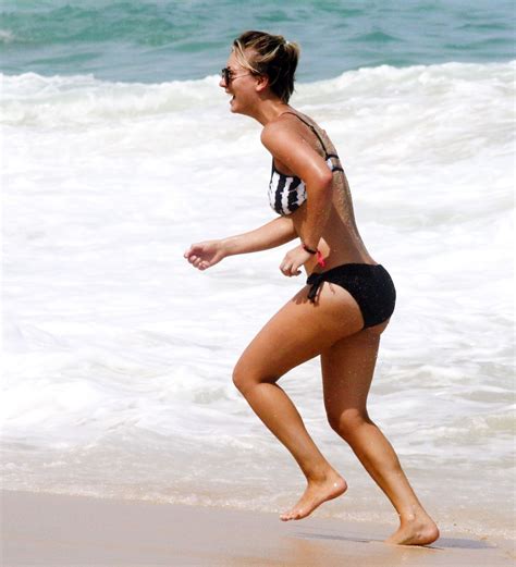 Kaley Cuoco In Bikini On The Beach In Cabo Hawtcelebs