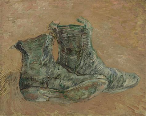 Vincent Van Gogh Shoes 1887 Van Gogh Paintings Vincent Van Gogh