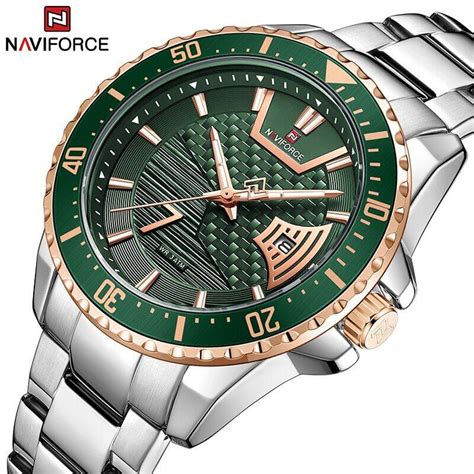 Buy Naviforce Nf9191 Greensilver Watch Online At Best Price In Nepal