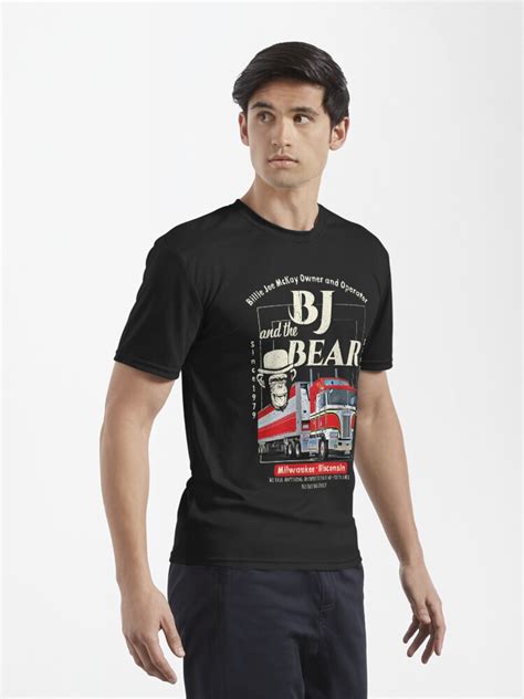 Bj And The Bear Trucking Company Active T Shirt For Sale By Alhern67 Redbubble