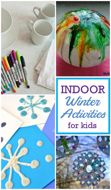 Indoor Winter Activities For Kids Design Dazzle