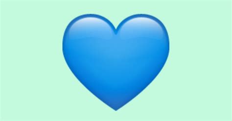 Significado Coração Azul Claro
