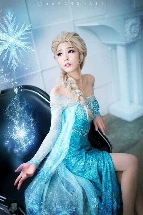 Tomia Cosplay Elsa Frozen ♡ Frozen Cosplay Elsa Cosplay Frozen