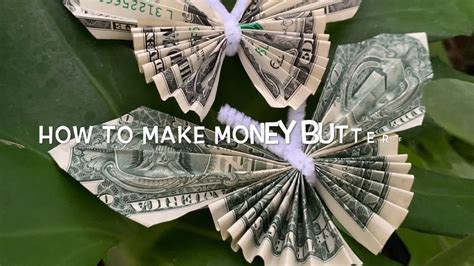 Crafting Diy Tutorial How To Make A Money Butterfly 🦋 Origami