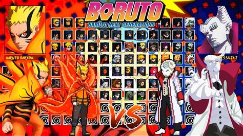 Naruto X Boruto Next Generation Mugen 2022 Android And Pc In 2022