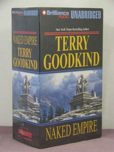 sword of truth 8 naked empire by terry goodkind audiobook unabridged tapes 9781590863015 ebay