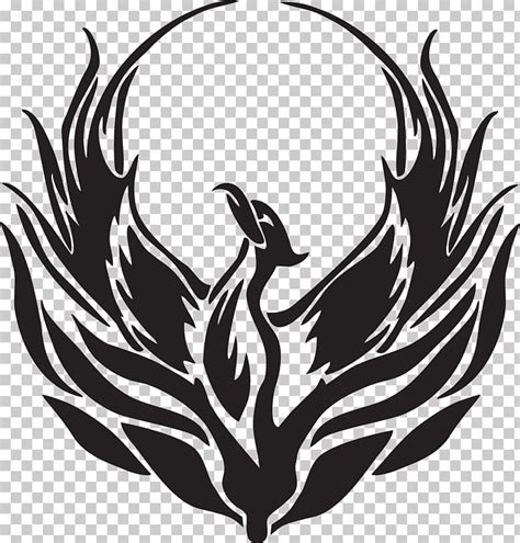 Black Phoenix Clip Art