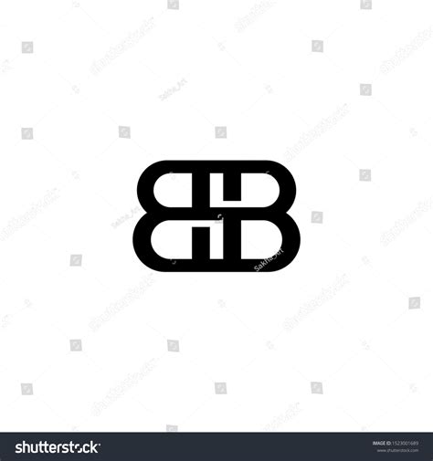 Bb Logo Vector Icon Download Template Stock Vector Royalty Free
