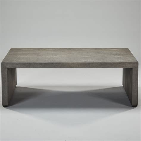 Shop for aspen coffee table. STOCK ASPEN COFFEE TABLE - DOVE SHAGREEN - Robert Langford ...