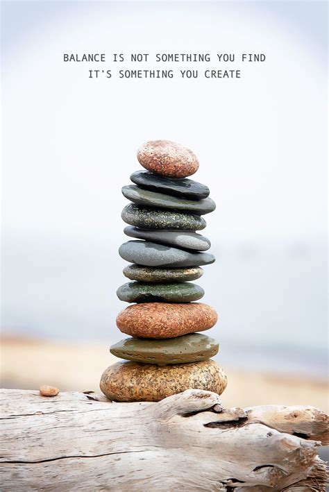 Balancing Beach Stones Photo Downloadable Print Zen Wall Art