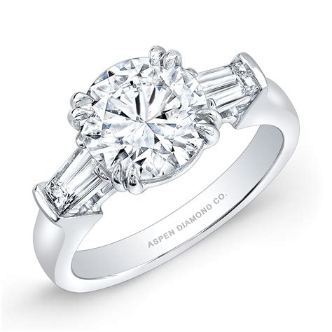 Engagement Ring Diamonds All Around Jacqueline Round Seamless